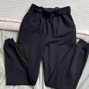 lululemon Black Drawstring Jogger Pants